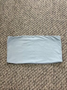 Garage Light Blue Strapless Tube Top